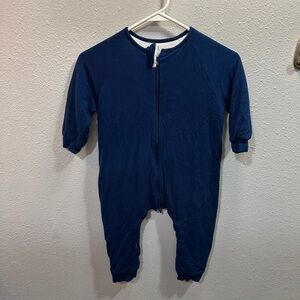 Kyte Baby long sleeve sleep sack with legs size Large blue 1.0 Tog